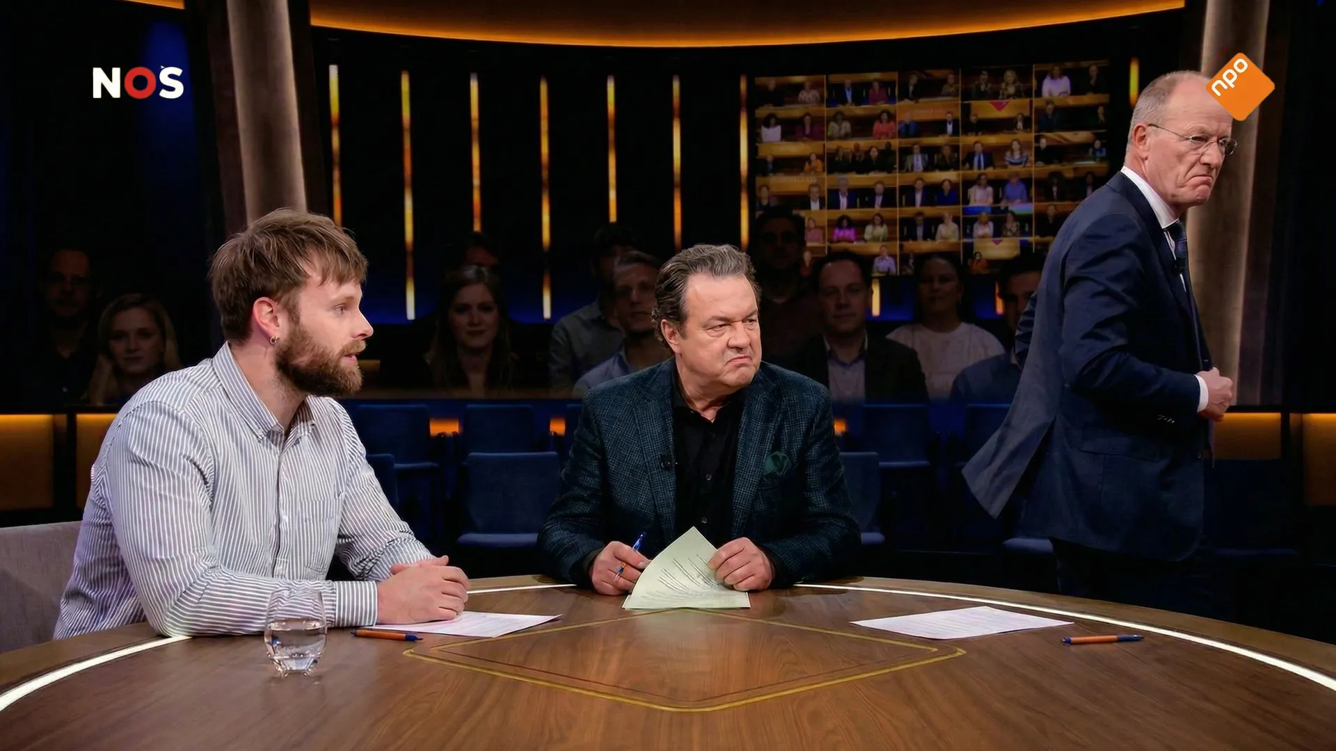 Klaas Knot verlaat de studiostoel en de uitzending